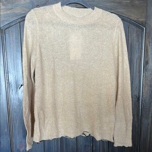 Zara Tan Knit Sweater